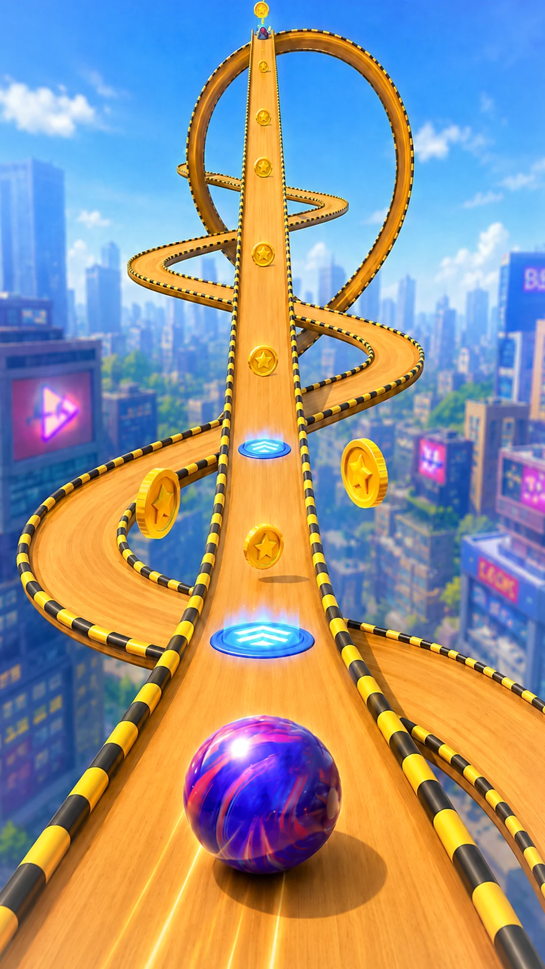 Rolling Ball Race 3D screenshot